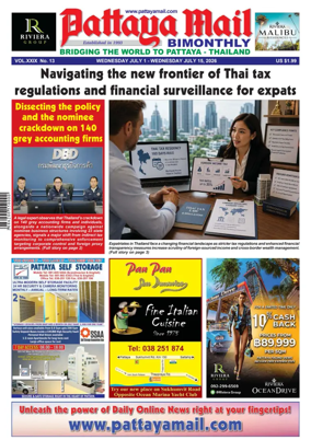 Cover of Pattaya Mail