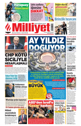 Cover of Milliyet