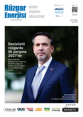 Cover of Ruzgar Enerjisi Dergisi