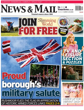 Cover of Aldershot News & Mail