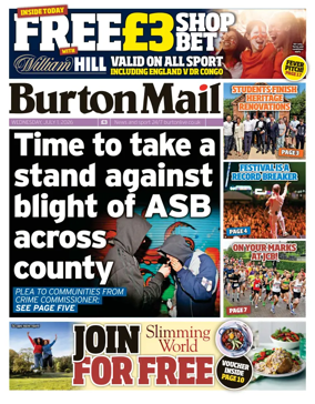 Cover of Burton Mail