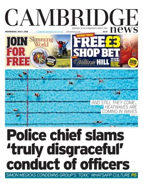 Cover of Cambridge News