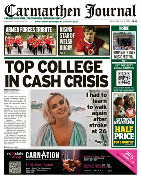 Cover of Carmarthen Journal