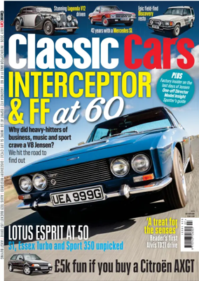 Cover of Classic Cars (UK)