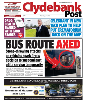 Cover of Clydebank Post