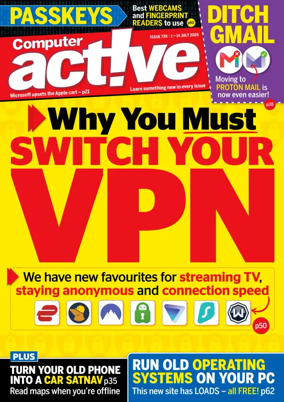 Cover of Computer Active (UK)