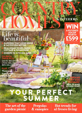 Cover of Country Homes & Interiors