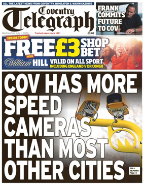 Cover of Coventry Telegraph