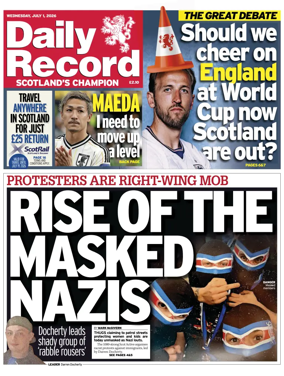 Cover of Daily Record