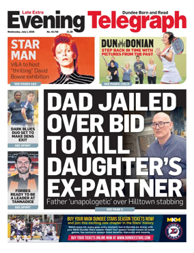 Cover of Evening Telegraph (First Edition)