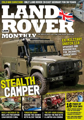 Cover of Land Rover Monthly