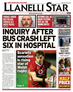 Cover of Llanelli Star