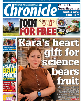 Cover of Nantwich Chronicle