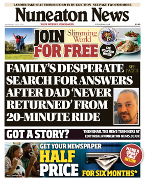 Cover of Nuneaton News