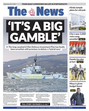 Cover of Portsmouth News