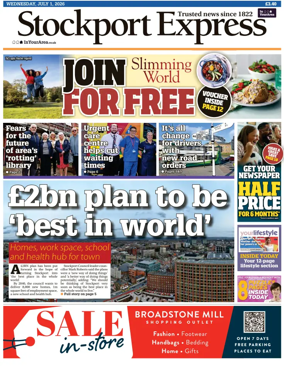 Cover of Stockport Express