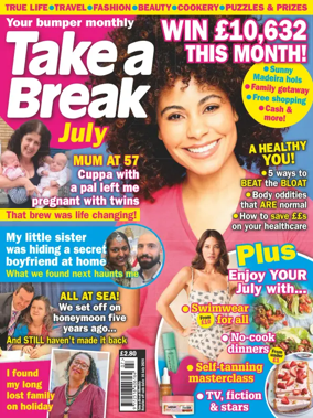 Cover of Take a Break Monthly