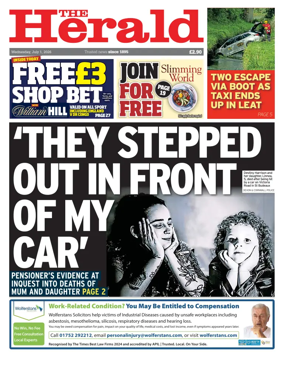 Cover of The Plymouth Herald