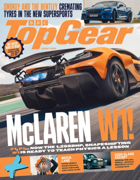 Cover of BBC Top Gear Magazine