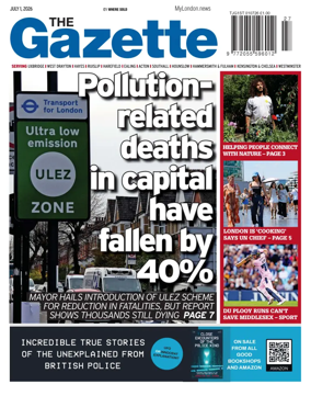 Cover of Uxbridge Gazette