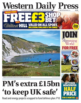 Cover of Western Daily Press