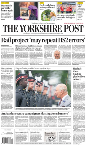 Cover of Yorkshire Post
