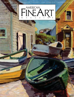 Cover of American Fine Art Magazine
