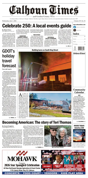 Cover of Calhoun Times