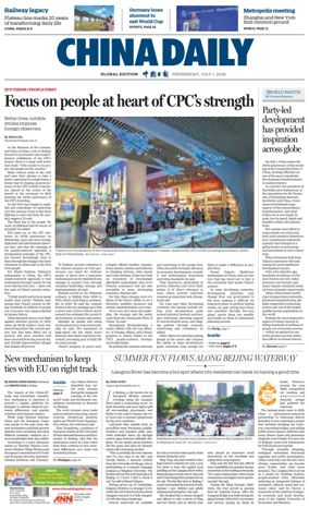 Cover of China Daily Global Edition (USA)
