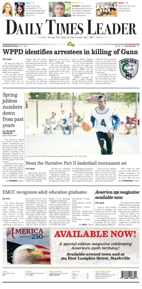 Cover of Daily Times Leader