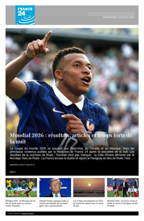 Cover of France 24 FR - Compiled Edition
