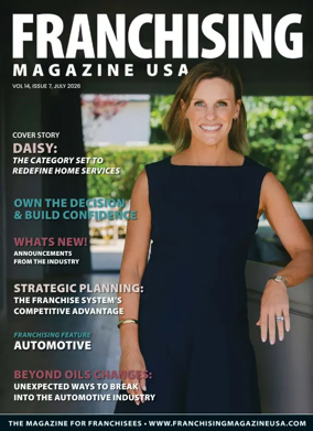 Cover of Franchising Magazine USA