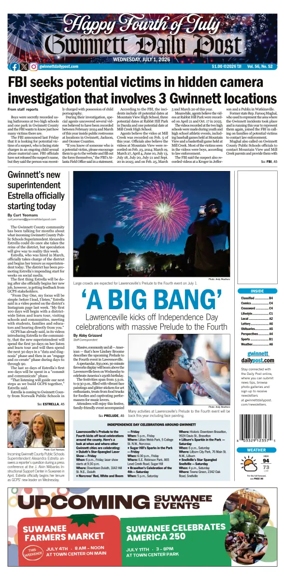 Cover of Gwinnett Daily Post
