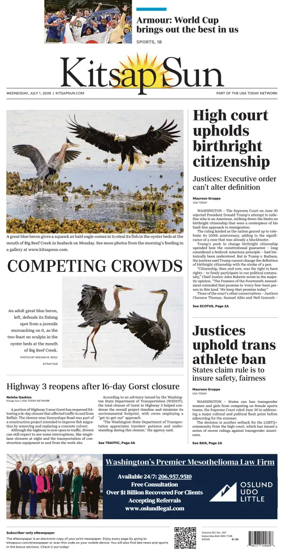 Cover of Kitsap Sun