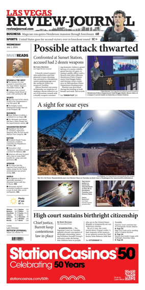 Cover of Las Vegas Review-Journal