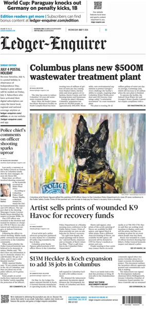 Cover of Ledger-Enquirer