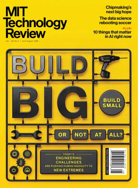 Cover of MIT Technology Review