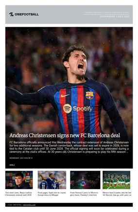 Cover of OneFootball - Compiled Edition