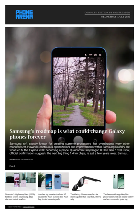 Cover of Phone Arena - Compiled Edition