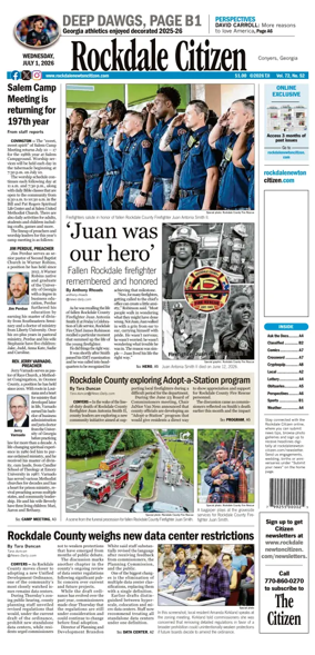 Cover of Rockdale Citiizen
