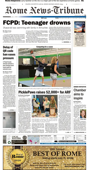Cover of Rome News-Tribune