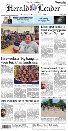 Cover of Siloam Springs Herald Leader