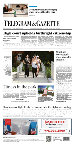Cover of Telegram & Gazette