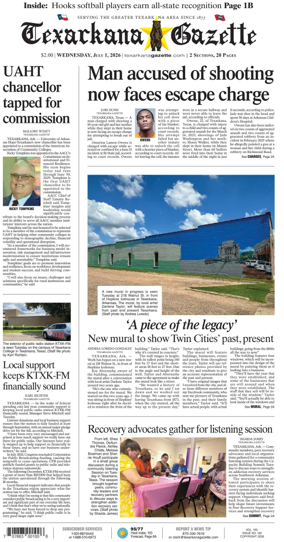 Cover of Texarkana Gazette