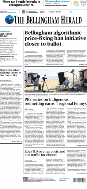 Cover of The Bellingham Herald