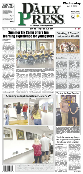 Cover of The Daily Press