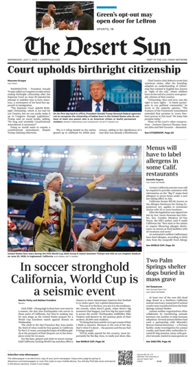 Cover of The Desert Sun