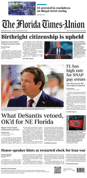 Cover of The Florida Times-Union