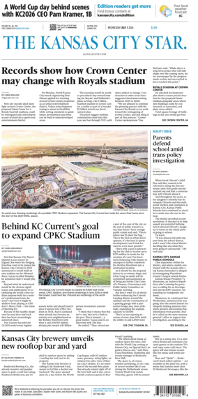 Cover of The Kansas City Star