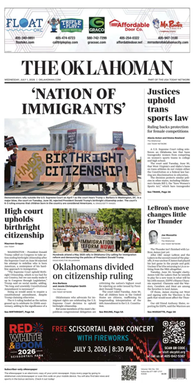 Cover of The Oklahoman